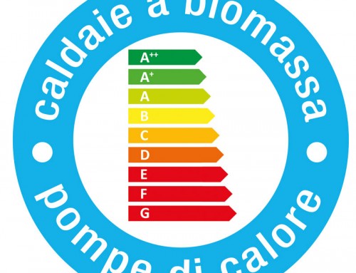 Etichetta energetica europea per caldaie a biomassa & pompe di calore